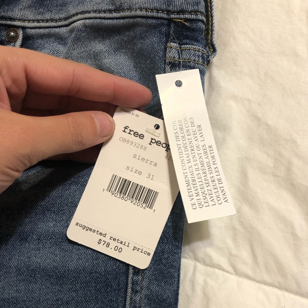 NWT FREE PEOPLE SKINNY JEANS